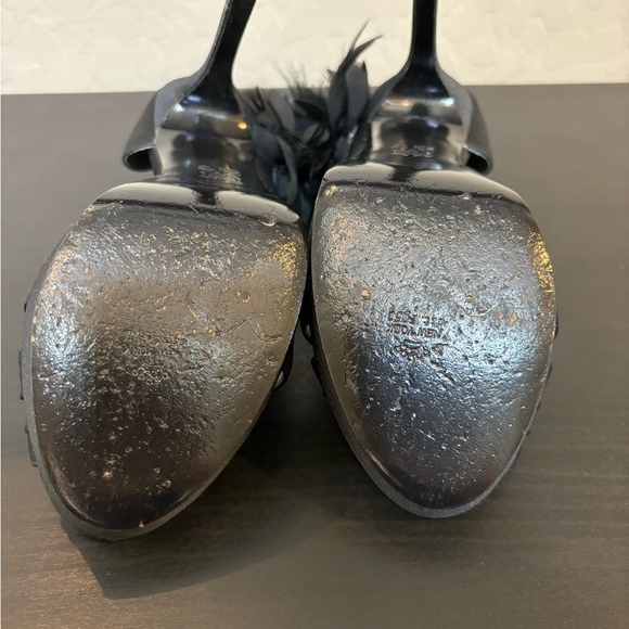 NINA 🖤 Satin Mabell Platform Heels - Picture 14 of 16